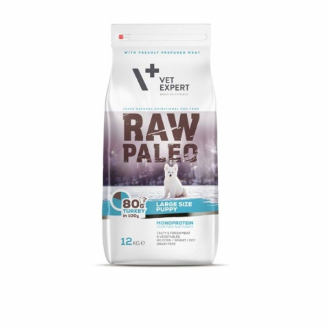 Caini - Raw Paleo, Puppy, Rase Mari, Curcan, 12 Kg