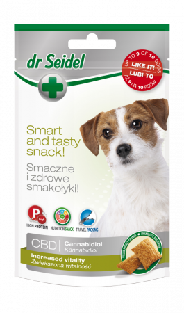 Caini - Recompense pentru caini seniori pentru vitalitate crescuta, Dr. Seidel, 90g