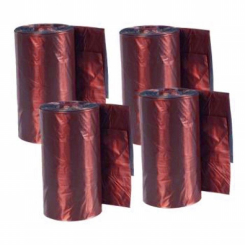 Caini - Rezerva pungi igienice color 4x20 buc