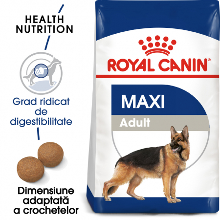 Mancare uscata caine - Royal Canin Maxi Adult, hrană uscată câini, 4 kg