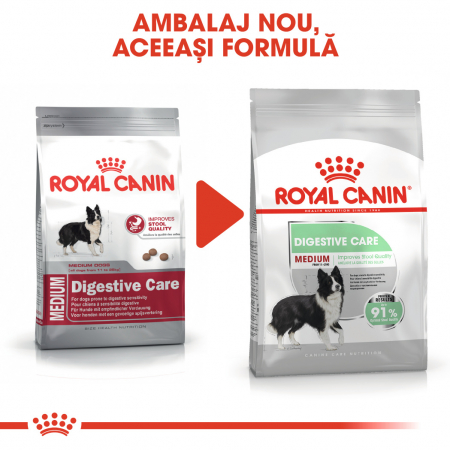 Royal Canin Medium Digestive Care, hrană uscată câini, confort digestiv, 3KG [1]