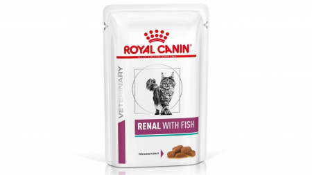 Diete Pisici - ROYAL CANIN  Renal Cat Fish (PESTE) PLIC 85g