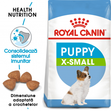 Royal Canin X-Small Puppy, hrană uscată câini junior, 1.5 kg [0]