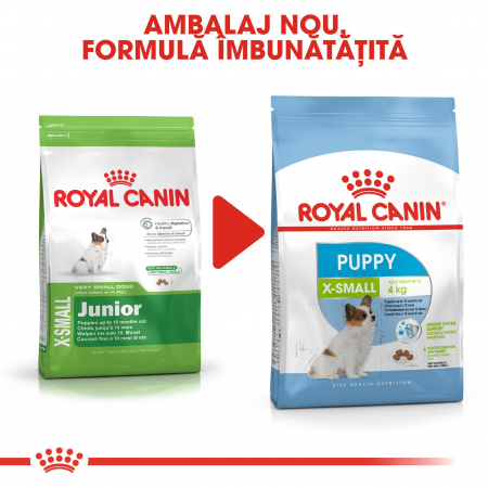 Royal Canin X-Small Puppy, hrană uscată câini junior, 500 g [4]