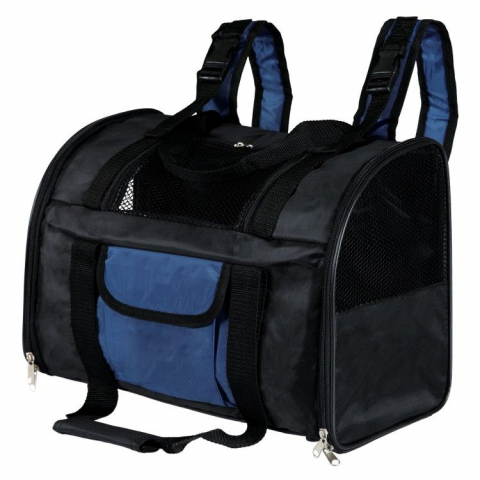 Pisici - Rucsac Connor Nylon 42x30x21 cm Negru/Albastru 2882