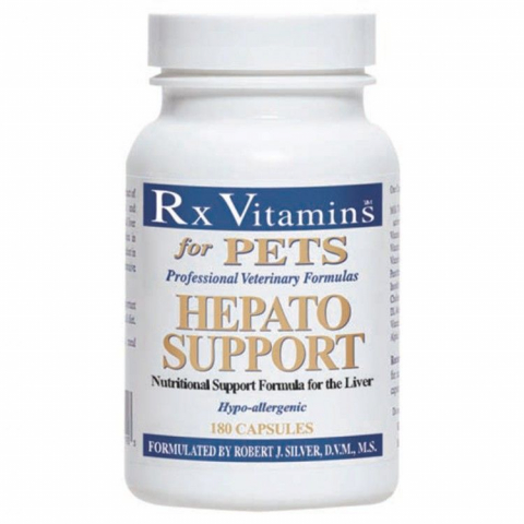 Pisici - RX Hepato Support 180 capsule