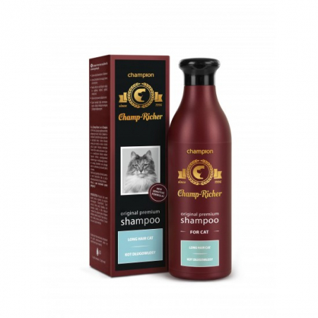 Igiena - Sampon CHAMP RICHER pentru PISICI cu BLANA LUNGA, 250 ml