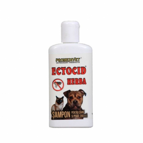 Sampoane - Sampon Ectocid Herba antiparazitar, 200 ml