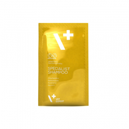 Igiena - Sampon Specialist, VETEXPERT, cutie plicuri 20 x 15ml