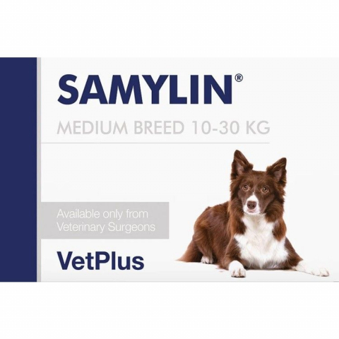 Caini - Samylin Medium Breed 10-30 kg, 30 tablete