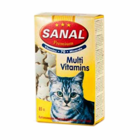 Pisici - Sanal Cat Premium 50 g/ 85 tablete