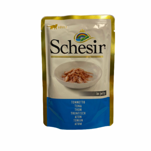 Pisici - Schesir Cat Tuna in Jelly, plic, 85 g