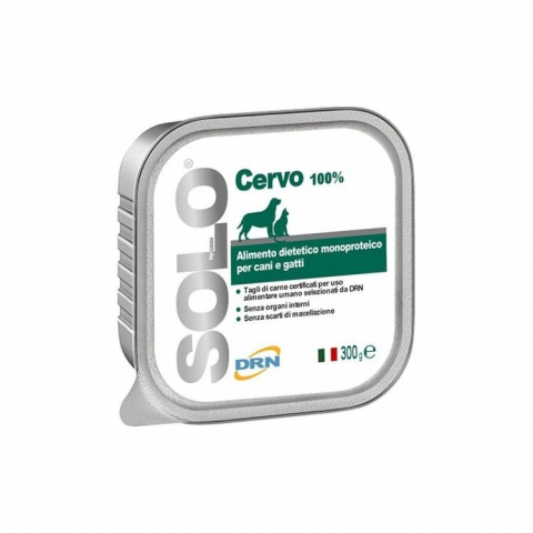 Pisici - Solo, conserva 100% Cerb, 300 g