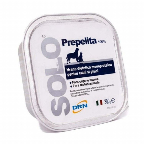 Pisici - Solo, conserva 100% Prepeliță, 300 g