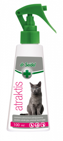 Pisici - Solutie atractanta, Dr. Seidel, Atraktis, Pisica, 100 ml 