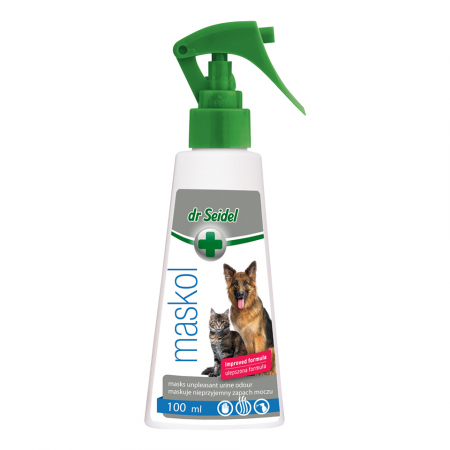 Solutii De Eliminat Pete - Solutie pentru neutralizarea mirosurilor de animale, Dr. Seidel, Maskol, 100 ml