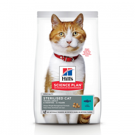 Hill’s SP Young Adult Sterilised    hrana pentru pisici cu ton 1.5 kg [0]