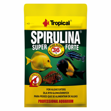 Pesti - SPIRULINA FORTE Tropical Fish, 36%, 12g