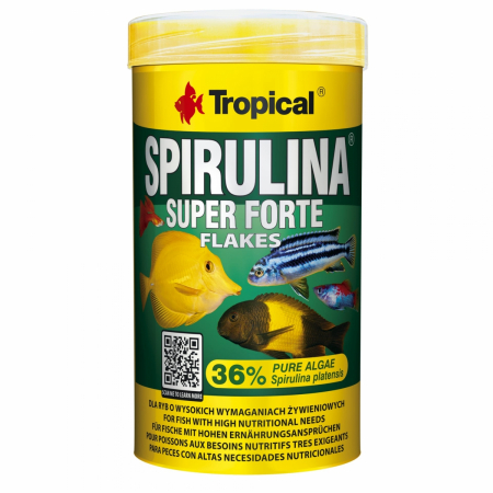 Pesti - SPIRULINA FORTE Tropical Fish, 36% 250ml/ 50g
