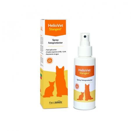 Afectiuni Dermatologice - Spray pentru protectie solara SPF50, HELIOVET, Stangest, 80 ml
