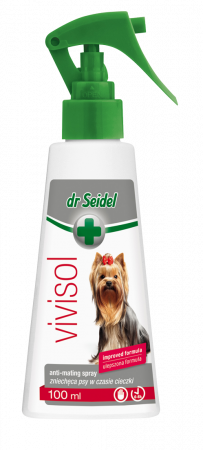 Igiena - Spray repelent pentru femele in calduri, Vivisol, Dr. Seidel, 100ml