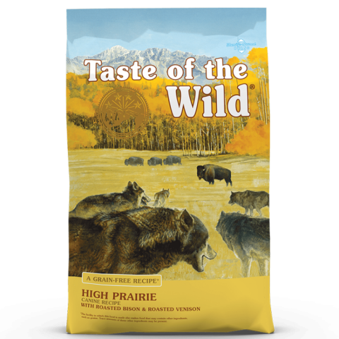 Caini - Taste of the Wild High Prairie Canine Recipe, 12.2 kg