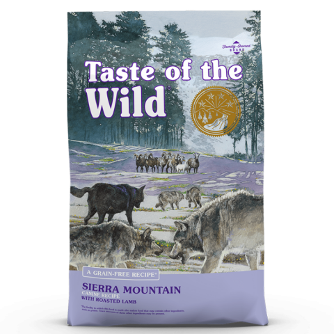 Caini - Taste of the Wild Sierra Mountain Canine Recipe, 2 kg