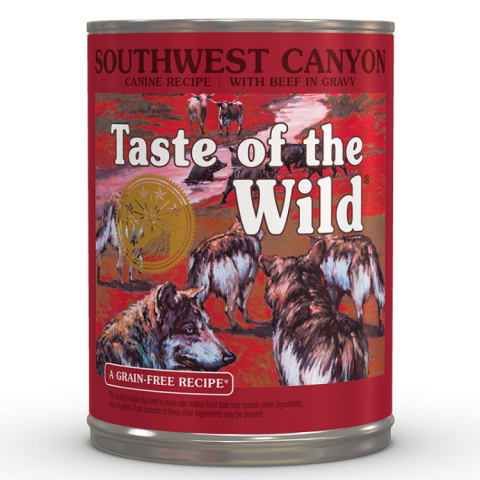 Caini - Taste of the Wild Southwest Canyon Canine Recipe, 390 g