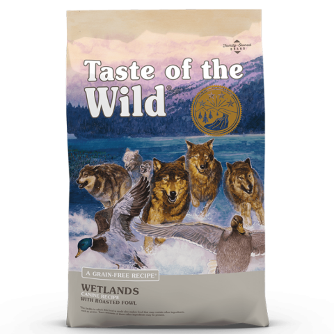 Caini - Taste of the Wild Wetlands Canine Recipe, 12.2 kg
