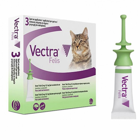 Pisici - Vectra Felis, 3 pipete