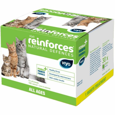 Pisici - Viyo Reinforces Cat 30 x30 ml (toate varstele)