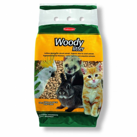Pisici - Woody Litter, Padovan, 10 L