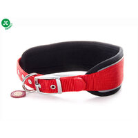Caini - Zgarda COMFORT rosie 7.6x51-60 cm
