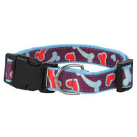 Caini - Zgarda Hearts/Bone 2x60 cm S123