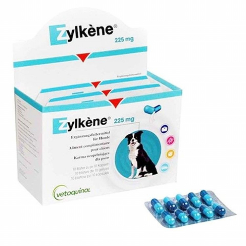 Pisici - ZYLKENE 225 mg  10 caps (folie)