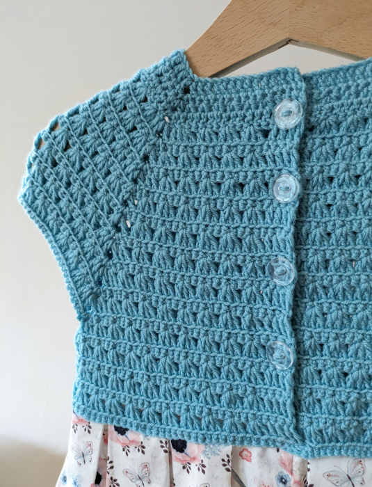 Rochie fetițe din poplin și lână merinos [3]