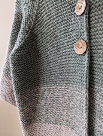 Îmbrăcăminte - Cardigan tricotat din lână merinos
