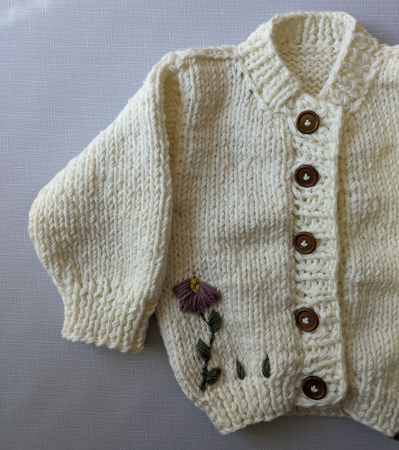 Îmbrăcăminte - Cardigan din lână merinos