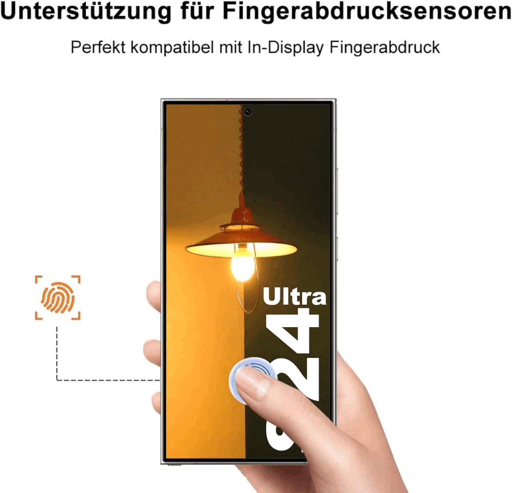Pachet 3x Protecție Ecran și Cameră pentru Samsung Galaxy S24 Ultra, FBNN,G8RB [5]