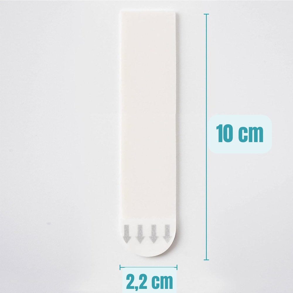 Benzi dublu adezive mari pentru tablouri si carlige 10 cm x 22 mm fara gauri in pereti [3]