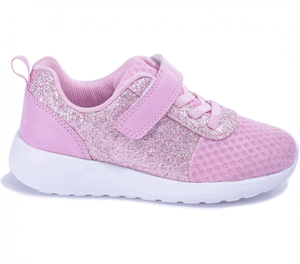 Adidasi pentru fete, Sport cu Velcro, roz/mov, marime 22 [5]