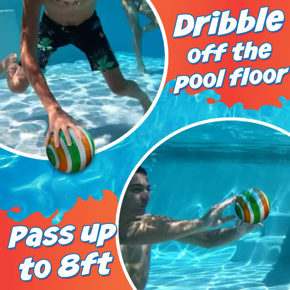 Minge pentru distractie in piscina, jocuri subacvatice, ActiveLife,15 cm, 6+ ani [3]