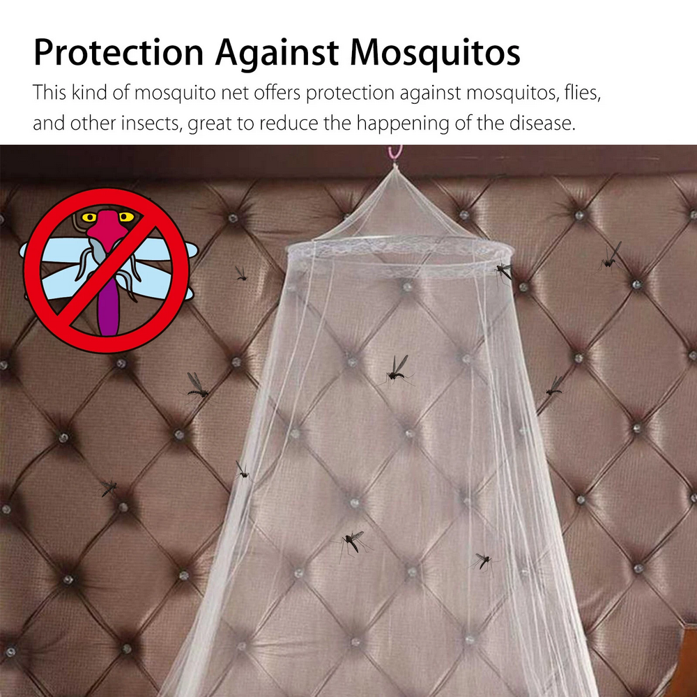 Plasa de tantari tip baldachin pentru pat, Mr. Mosquito's, alb/transparent [3]