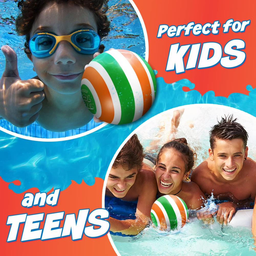 Minge pentru distractie in piscina, jocuri subacvatice, ActiveLife,15 cm, 6+ ani [4]