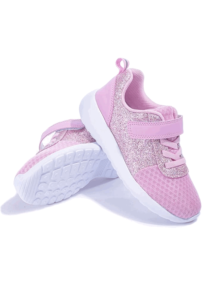 Adidasi pentru fete, Sport cu Velcro, roz/mov, marime 22 [3]