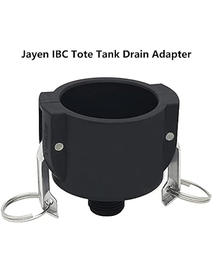 Adaptor de Scurgere pentru Rezervoare IBC 275/330 Galoane, Racord 2" Camlock la Furtun de Grădină [7]