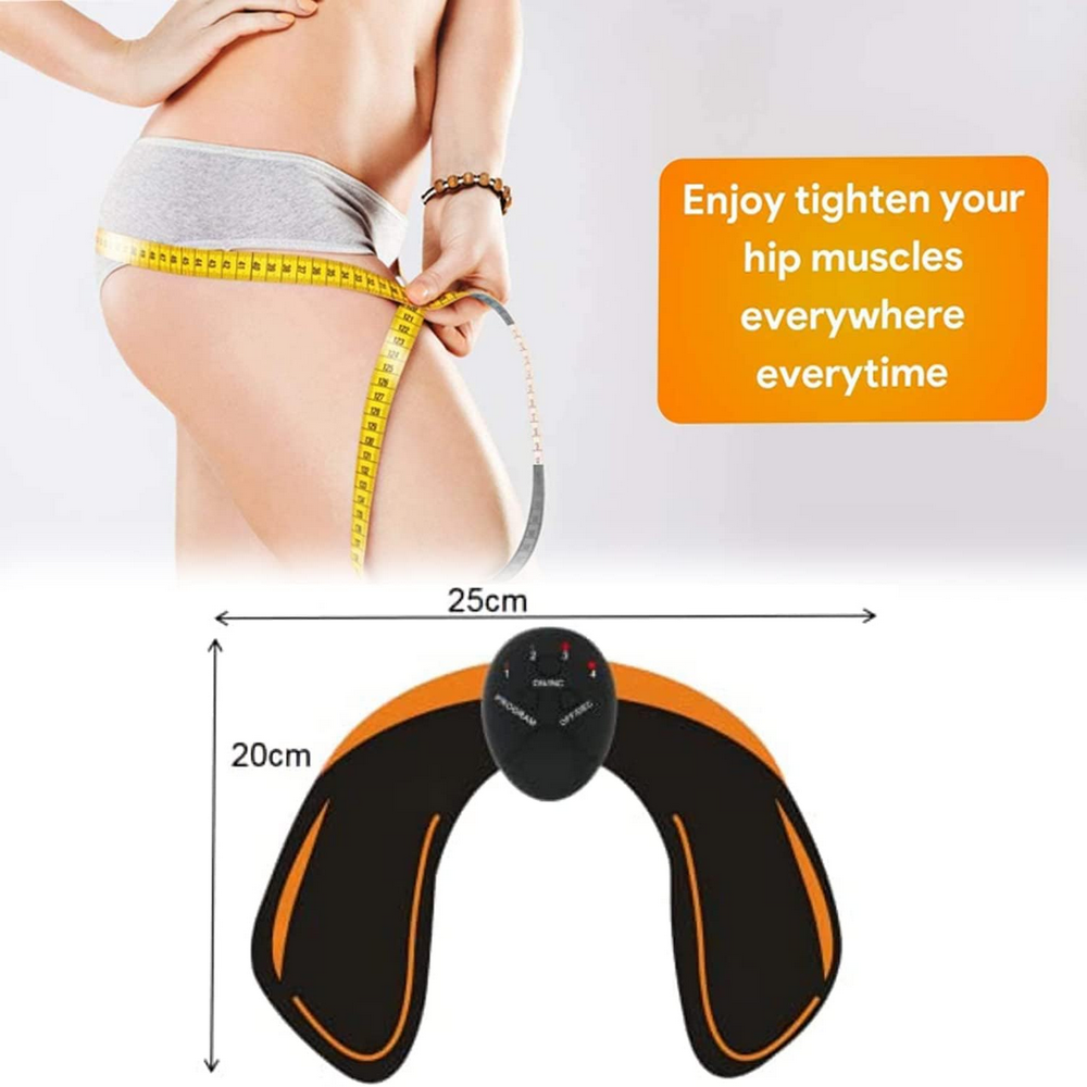 Aparat EMS pentru Tonifierea Feselor, ZFZZC, Dispozitiv Electrostimulare pentru Modelarea Soldurilor, Antrenament Fitness pentru Femei si Barbati [4]