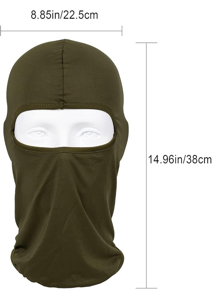 Set 2 Baclave Multifuncționale pentru Sporturi în Aer Liber, Ciclism, Snowboarding, Schi, Motociclism, Condus, Mărime Universală, Possbay [4]