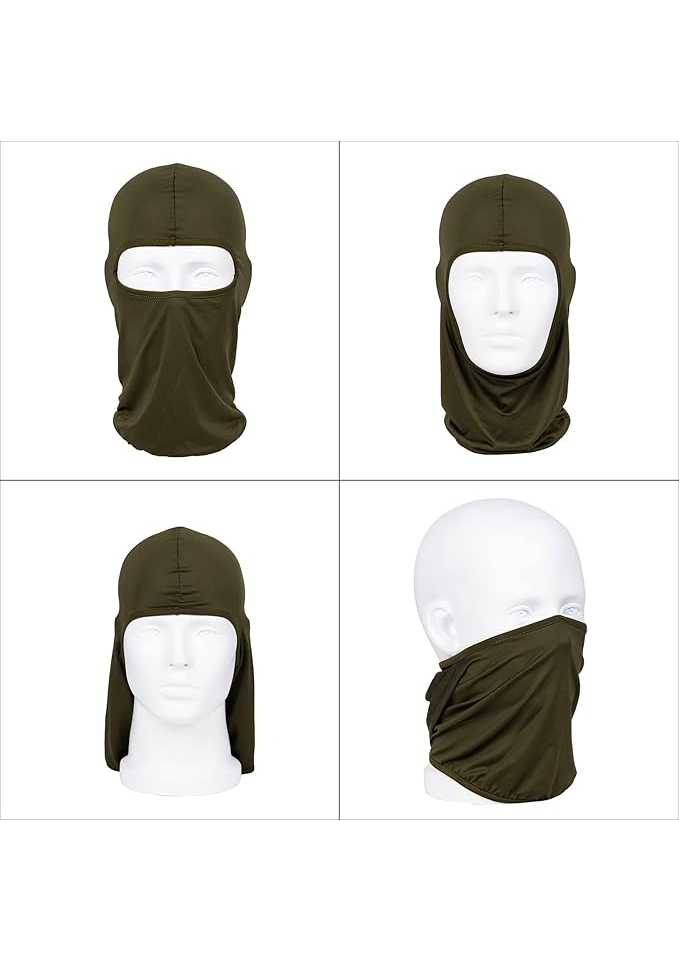 Set 2 Baclave Multifuncționale pentru Sporturi în Aer Liber, Ciclism, Snowboarding, Schi, Motociclism, Condus, Mărime Universală, Possbay [2]