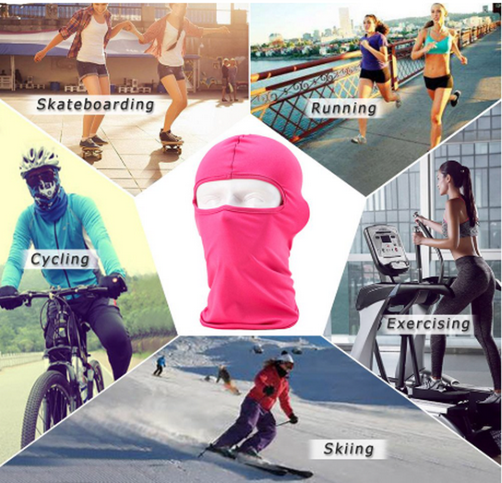 Set 2 Baclave Multifuncționale pentru Sporturi în Aer Liber, Ciclism, Snowboarding, Schi, Motociclism, Condus, Mărime Universală, Possbay [5]